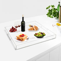 Oversize serving online tray